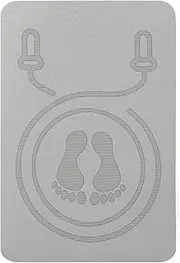 Jump Rope Yoga Mat | Skip Rope Mat - Slip Fitness Mat Perfect for Workout, Cardio Exercise, Home Gym Flooring, Thick and Lightweight, Indoor and Outdoor Concrete