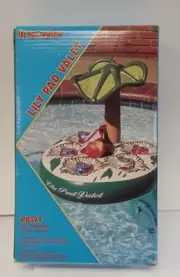 Sevylor Lily Pad Valet Beer Drink Floatie Pool Drink Caddie Vintage rare new