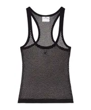 Courrèges Scuba Mesh Tank Top S,XS,L,M black