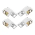4 Pcs Roman Curtain Rope Lock Window Treatment Accessories Blind Pull Cord Knob