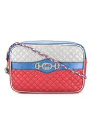 Gucci Zumi Crossbody Bag in Red & Blue