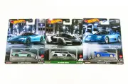 Hot Wheels Premium Lot of 3 Exotic Envy 94 Bugatti EB110 McLaren Senna Speedtail