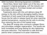 Cavitation Slimming Machine