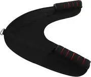 ARTSEWPLY Abdominal Strap Handle Belt Resistance Bands Assisted Pull up Bands Ab Workout Equipment High Pull-down Handle Gym Workout Harness Heavy-duty Pull up Workout Band Eva Black