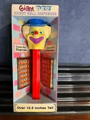 Giant Pez, Peter Pez on Red Stem, Sun Damage- In Box