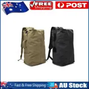 33L Large Capacity Canvas Backpack for Camping Hiking Travel Gym Hunting