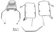 XTevu Luggage Box Bracket, Compatible with R1200GS 2014-2018, Motorcycle Rear Rack Support Frame, Top Case Mounting Bracket Assembly