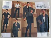 Vogue Patterns Wardrobe, Jacket Skirt Top Dress Pants, V2989, Size 6-12 (8614)