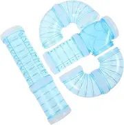 GANAZONO 1Set Hamster Tube Maze Connector for Hamster Cage Fun Activity Accessory Durable and Scratch Resistant Enhances Pet Living Space