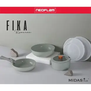 【韓國NEOFLAM】Midas Plus陶瓷塗層鍋8件組-共3款《WUZ屋子》可拆把手 鍋具 湯鍋 平底鍋