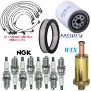 Tune Up Kit Filters Cap Wire Spark Plugs For FORD GRANADA V8 5.0L 1975-1976 (for: Ford)