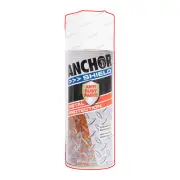 6 Packets of Anchor Shield Gloss White Aerosol Paint 300 Gram Rust Prevention