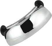BUGUUYO Wide Angle Rearview Mirror for Motorcycle Windscreen Abs Material Easy to Install