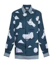 Metaphysical shirt S Blue