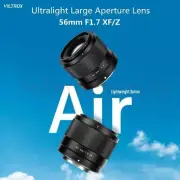 VILTROX 56mm F1.7 Ultralight AF Lens fr Nikon Z Fujifilm X-T4 T200 X-H2S X-T30ii