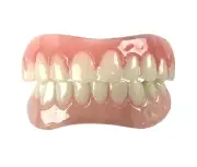✨ Instant Smile Comfort Fit Flex Teeth - Upper and Lower Matching Set, Natural S