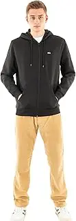 [Tommy Jeans] Men’s Flag Fleece Zip Through Hoodie