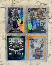Seattle Seahawks 4 Card Lot, Sherman, Wagner, Geno Smith