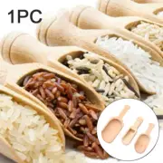 1Pcs Wooden Mini Tea Coffee Scoops Seasoning Candy Spices Bath Salt SpoonsB===