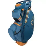 Sun Mountain Golf 2024 C-130 5-Way Cart Bag - HARBOR - SPRUCE - OCHRE