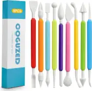 9 Pcs Clay Sculpting Tools Kit, Double Head Pottery Modeling Clay Carving Tools,