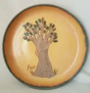 SIGNED LONE FOX ART POTTERY STUDIO HANDCRAFTED DECORATED FROM ESTATE COLLECTION