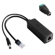 Gigabit PoE Splitter 48V to 12V Ethernet AdapterIEEE 802.3af Compliant 10/100...