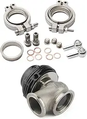 Blow Off Valve - 38MM Turbo Exhaust Manifold External Turbocharger with Flange - Turbocharger Waste Gate Valve, Tial MVS 38mm Wastegate for Turbocharger Systems, Specific Vehicles