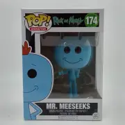 Funko Pop! Mr. Meeseeks 174 Rick and Morty Adult Swim Cartoon Vinyl Figure Toy