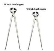 2 Hoof Nipper 12 14 GE Original Vanadium Steel Farrier Tool Dull Finish
