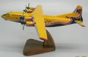 AN-12 Natalco Airlines Airplane Wood Model Free Ship NEW