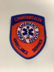 COMMONWEALTH AMBULANCE SERVICE EMERGENCY MEDICAL SERVICE PATCH