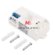 DC 12V-24V 7A 5.8GHz Microwave Radar Sensor Motion HF Detector Light Switch