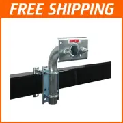 Heavy-Duty Spare Tire Carrier for Boats - Zinc-Plated Steel & Easy Installation