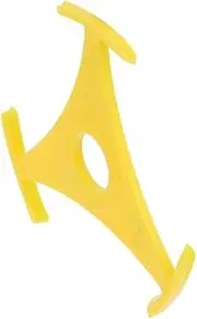 LIFKICH Vinyl Record Adapter Record Adapter RPM Adapter Yellow Triangle Shape Turntable