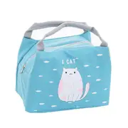 Cute Cartoon Bento Box Bag Small Thermal Insulated for Kids Children Snack Lunch Container Storage Tote Handbag Food Carrying