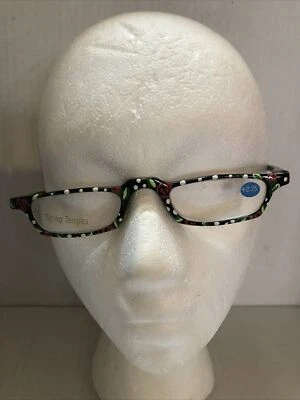 Classic +2.75 Reading Glasses Readers Slim Design Spring Temples (5-2.75-1)
