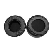 2-pack Thickened Sponge Headset Cover for Zidli Zh17 - Black