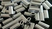 100X ALUMINIUM CRIMPS 1.4 mm x 10mm for monofilament lines or wire traces