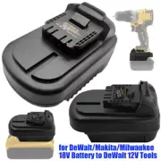 Battery Adapter for DeWalt/Makita/Milwaukee 18V to for DeWalt 12V Power Tool