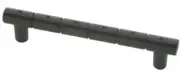 3-3/4" Ring & Dot Pull Dark Oil Rubbed Bronze