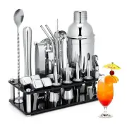 20Pcs750ML Cocktail Shaker Set Stainless Steel Bartending Kit