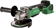 [Metabo HPT] 18V MultiVolt™ Cordless Angle Grinder | 4-1/2-Inch | Tool Only - No Battery | Paddle Switch | G18DBALQ4