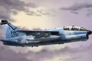 HobbyBoss 1/48 A-7K Corsair II Plastic Model Kit [80347]