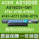 宏碁 ACER AS10D5E 原廠電池 ASPIRE 4250 4250G 4250Z 5250 7251 6595T 8473TG 8473G 8473T 8573T Timeline X 6495 8473 eMachines D440 V3-551G V3-571G V3-471G 4752G E1-471G E1-571G