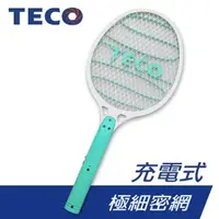 在飛比找momo購物網優惠-【TECO 東元】充電式 三層網電蚊拍 XYFYK004