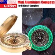 Camping Compass Portable Outdoor Classic Pocket Watch Bronzing Hiking Luminous