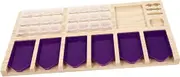 LOLIPPYY 1 Set Creative Diamond Tool Sorting Tray DIY Storage Rack for Diamond Art Supplies Multifunctional Craft Organizer Space Saving for Easy Access