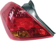 Compatible for Nissan Teana 2006 2007 Tail Lights Stop Brake Lamp Rear Signal Taillight Assembly Without Bulb(Left side)