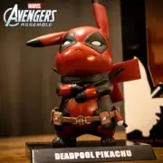 Deadpool Pikachu Anime Action Figure 12CM Monster Cosplay PVC Toys for Boy Dolls